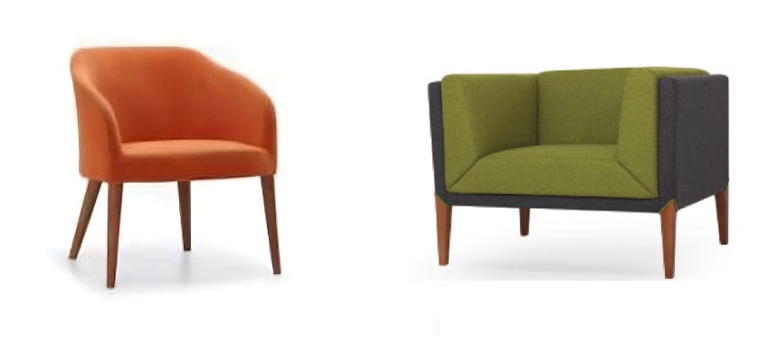 Hotel armchairs