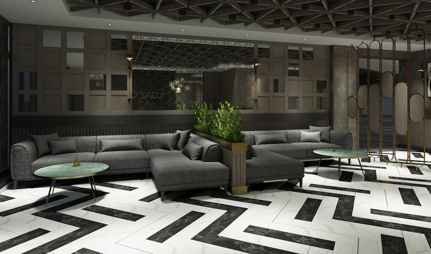 Hotel lobby furniture