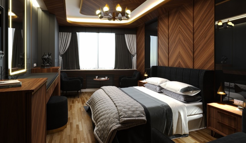 Hotel room furniture